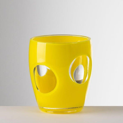 Bicchiere Fisheye in cristallo sintetico, collezione Mario Luca Giusti - MARIKA DE PAOLA - HOME DECOR