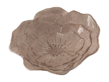 Coppetta Bowl Rosa Romantica in ceramica artigianale toscana, fatto a mano, 16 cm - MARIKA DE PAOLA - HOME DECOR