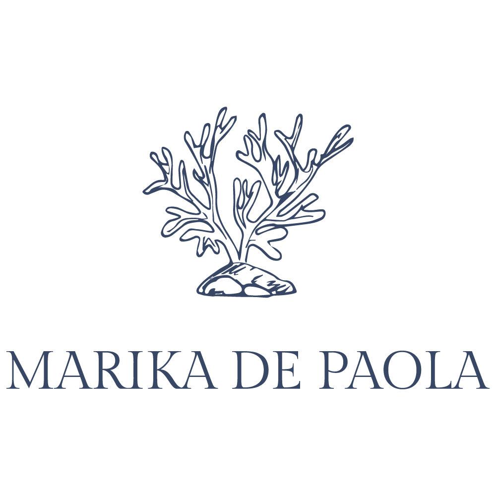 Copribottiglia in lino cerato - Motivo: Corallo - MARIKA DE PAOLA - HOME DECOR