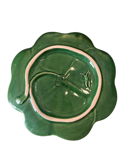Piattino Quadrifoglio in ceramica realizzato a mano, diametro 16 cm - MARIKA DE PAOLA - HOME DECOR