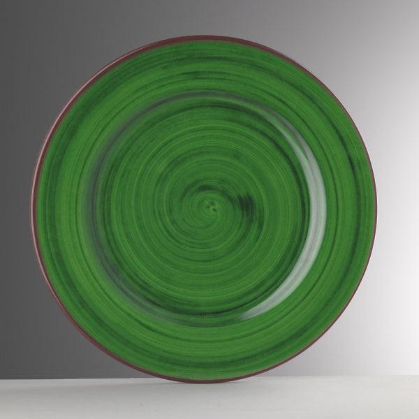 Piatto in mellamina modello SAINT TROPEZ collezione Mario Luca Giusti, Colore: Verde - MARIKA DE PAOLA - HOME DECOR