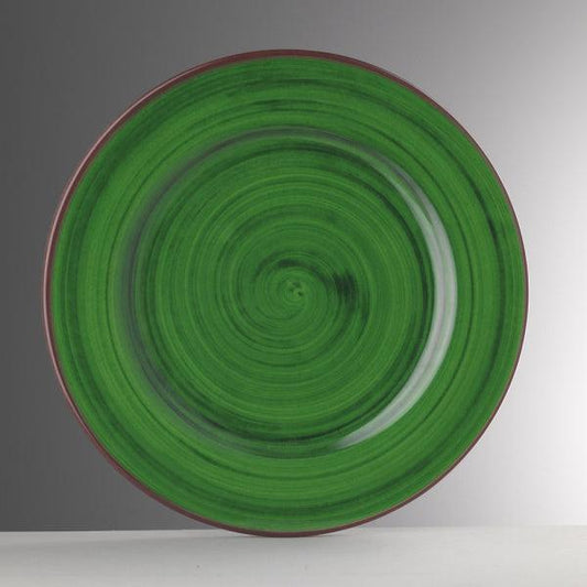 Piatto in mellamina modello SAINT TROPEZ collezione Mario Luca Giusti, Colore: Verde - MARIKA DE PAOLA - HOME DECOR