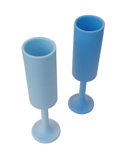 PORTER GREEN - Bicchieri da bibita modello SEFF in silicone (confezione da 2) - MARIKA DE PAOLA - HOME DECOR