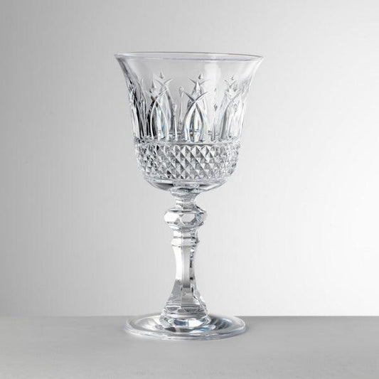 Set da 6 bicchieri ITALIA modello CALICE VINO in Sinthetic Crystal by Mario Luca Giusti - MARIKA DE PAOLA - HOME DECOR