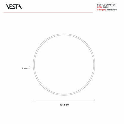 Sottobottiglia Decor (13 cm) - Collezione Vesta - MARIKA DE PAOLA - HOME DECOR