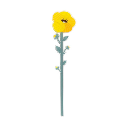 Vesta Funny Flower in cristallo acrilico - Gardenia - MARIKA DE PAOLA - HOME DECOR