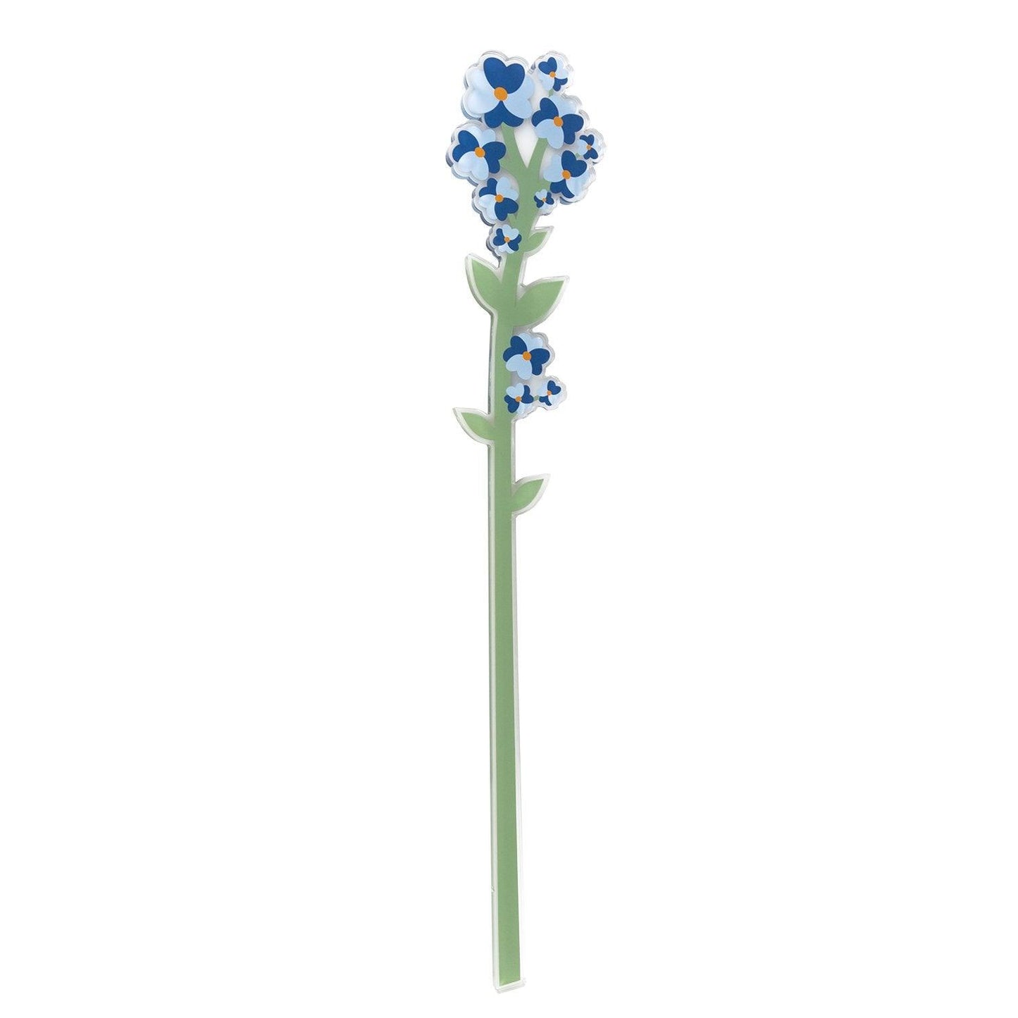 Vesta Funny Flower in cristallo acrilico - Nontiscordardimé - MARIKA DE PAOLA - HOME DECOR