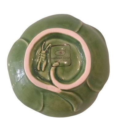 Coppetta Quadrifoglio in ceramica realizzata a mano