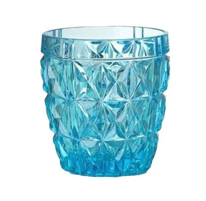 Set 6 bicchieri Acqua Modello Stella Mario Luca Giusti in Acrilico Synthetic Crystal, Colore: TURCHESE
