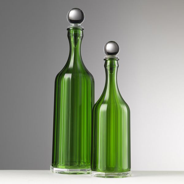 Beverage bottle BONA model Mario Luca Giusti collection, capacity 1000 ml, colour: GREEN