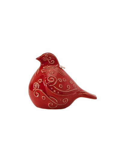 Bird-shaped ceramic bell