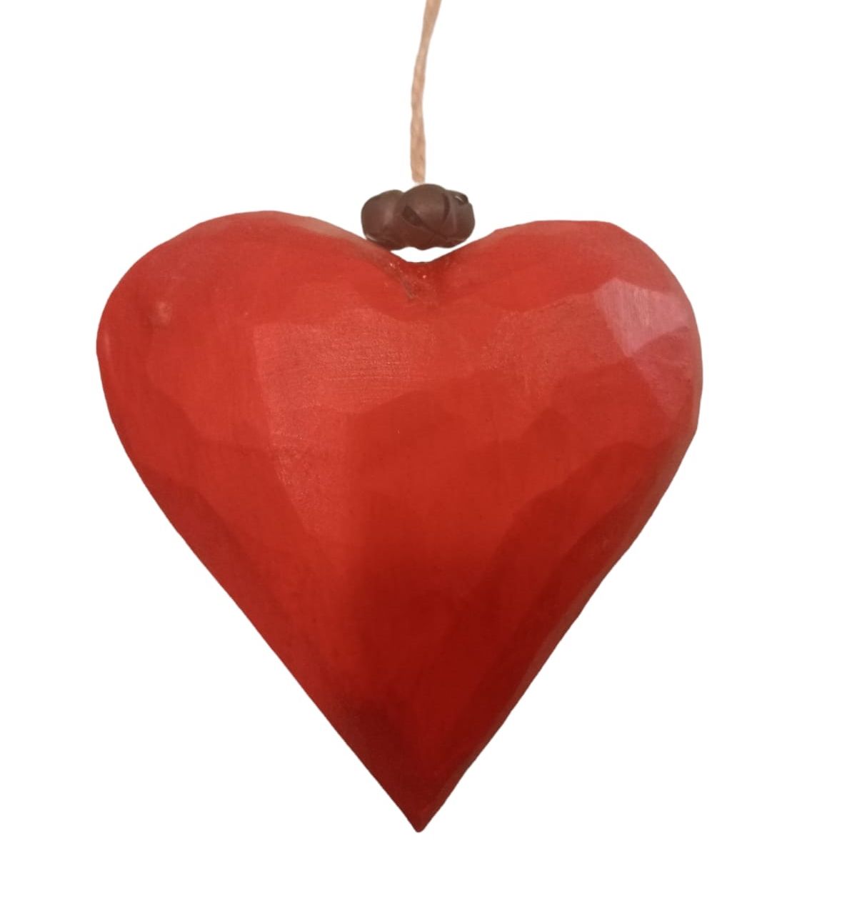 Wooden Heart with Bells - Vintage Home Decor