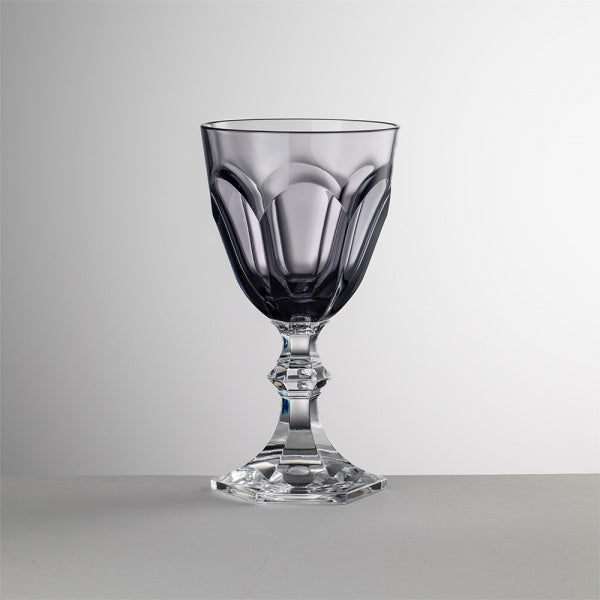 DOLCE VITA VINO single glasses / goblets in Sinthetic Crystal by Mario Luca Giusti