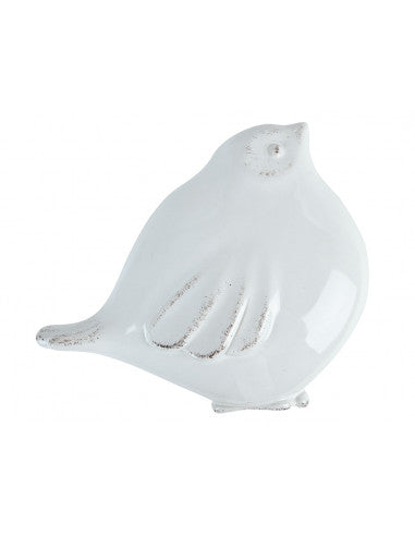 Evaporatore in ceramica con gancio in ferro, Uccellino