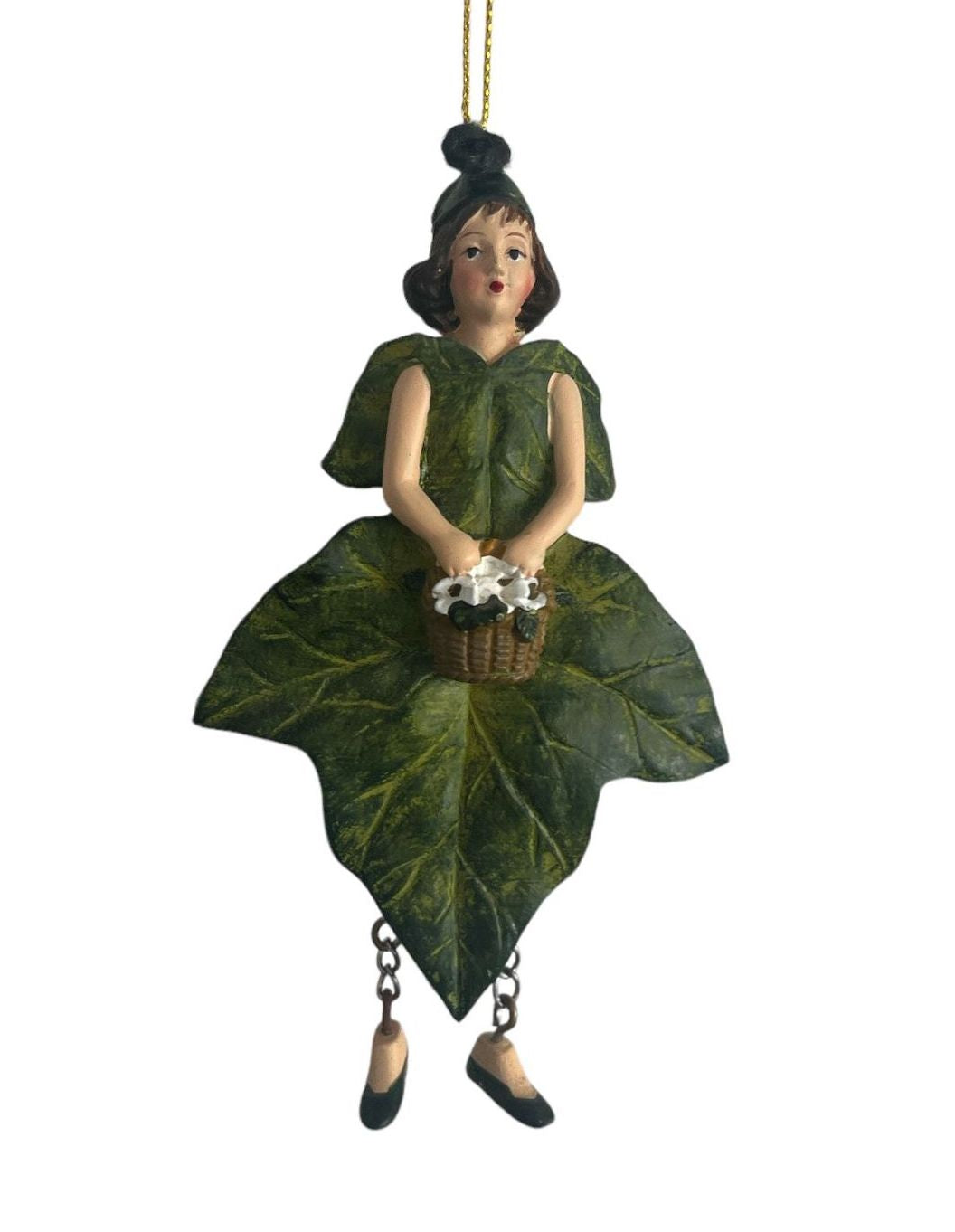 Girls Flower Fairy - fée de collection pour la décoration de la chambre - Green Ivy