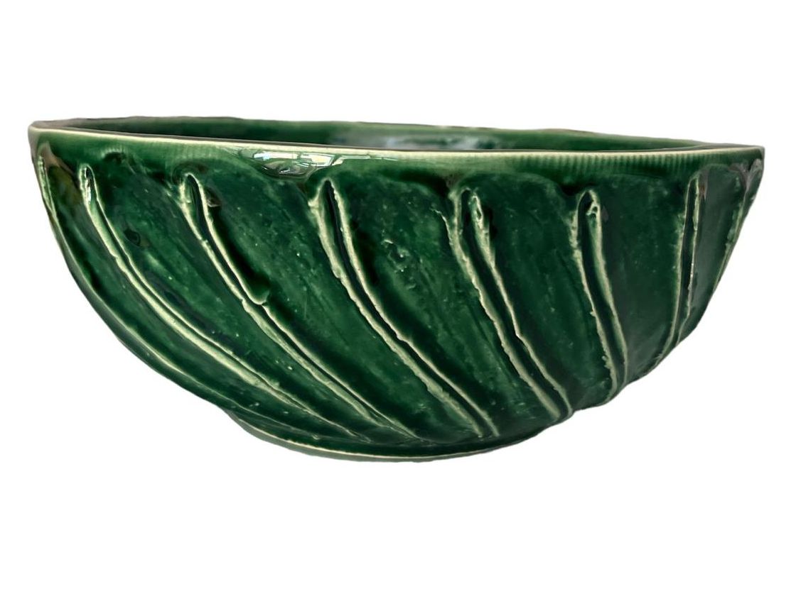 Ciotola / Insalatiera Verde Media 22 cm collezione Virginia Casa Ceramiche