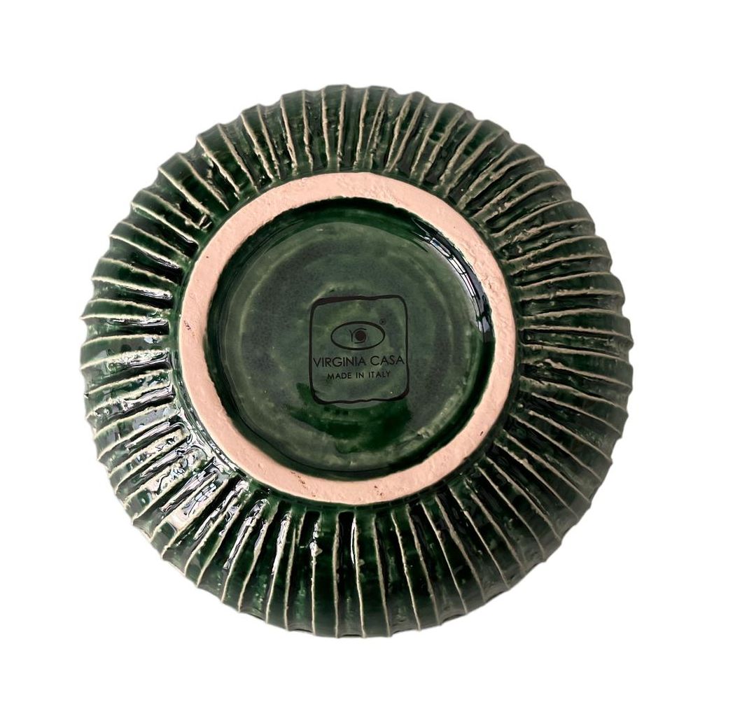 Ciotola / Insalatiera Verde Piccola 16 cm collezione Virginia Casa Ceramiche