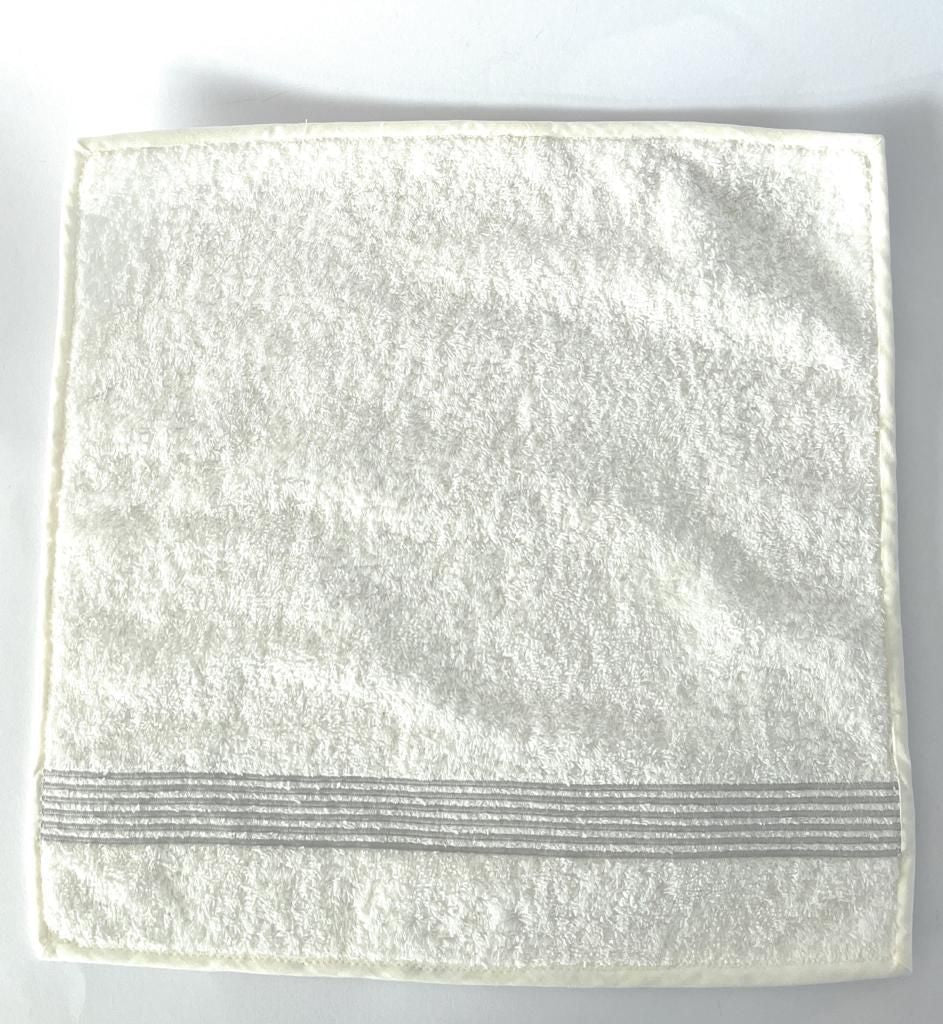 Bathroom Washcloths 35x35 CM, Face and Bidet Bath Towels, 100% Cotton, Made in Italy