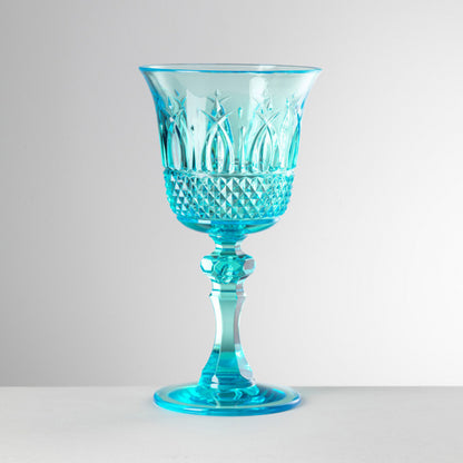 Set da 6 bicchieri ITALIA modello CALICE VINO in Sinthetic Crystal by Mario Luca Giusti