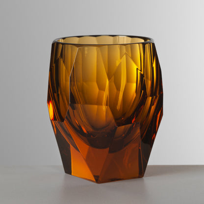 MILLY single Tumbler glasses in Synthetic Crystal by Mario Luca Giusti