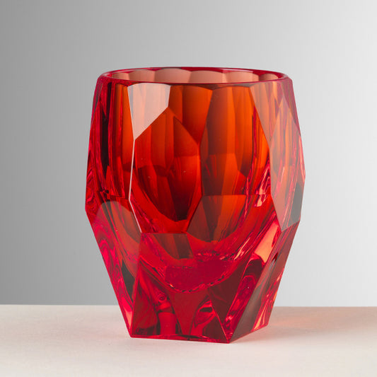 Bicchieri Tumbler singoli  MILLY  in Sinthetic Crystal by Mario Luca Giusti