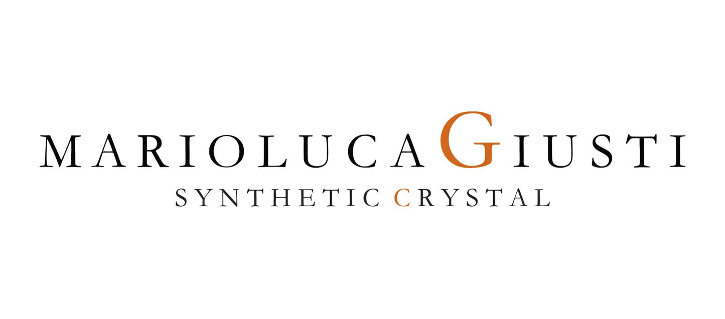 Set da 6 bicchieti tumbler modello SUPERSTAR CLEAR in Synthetic Crystal collezione Mario Luca Giusti