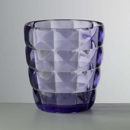 DIAMANTE BASSO tumbler glasses in Acrylic, Synthetic Crystal by Mario Luca Giusti