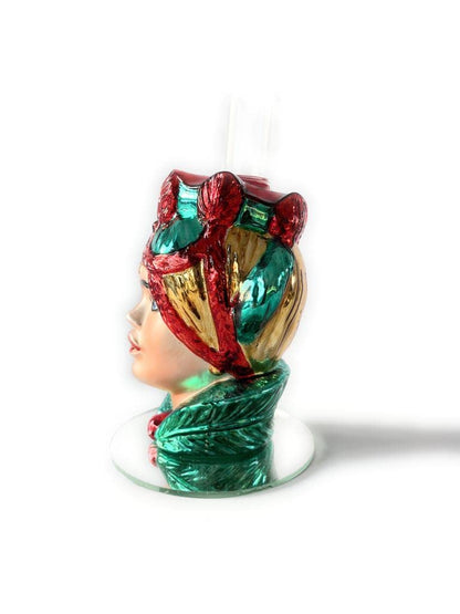 Candlestick Sicilia Collection model WOMAN'S HEAD by Enzo De Gasperi
