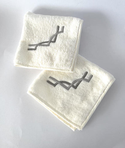 Generic Marika De Paola - Washcloths 35x35 CM, Face and Bidet Towels, Guest Towels, 100% Cotton, 100% Made in Italy