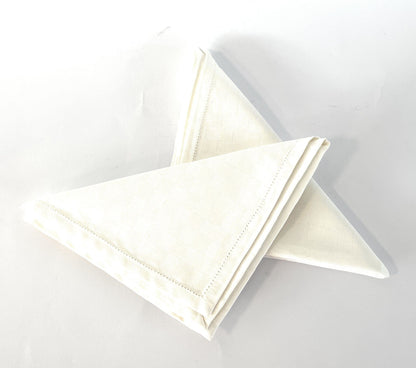 Nappe rectangulaire avec 6 serviettes, pur coton, produit artisanal fabriqué en Italie (Mare, Ancore Blu)