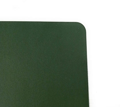 Set of 4 "Style" Placemats designed by Enzo De Gasperi, solid colour, petroleum green colour, in plastic and rubber, measures 43 cm x 30 cm